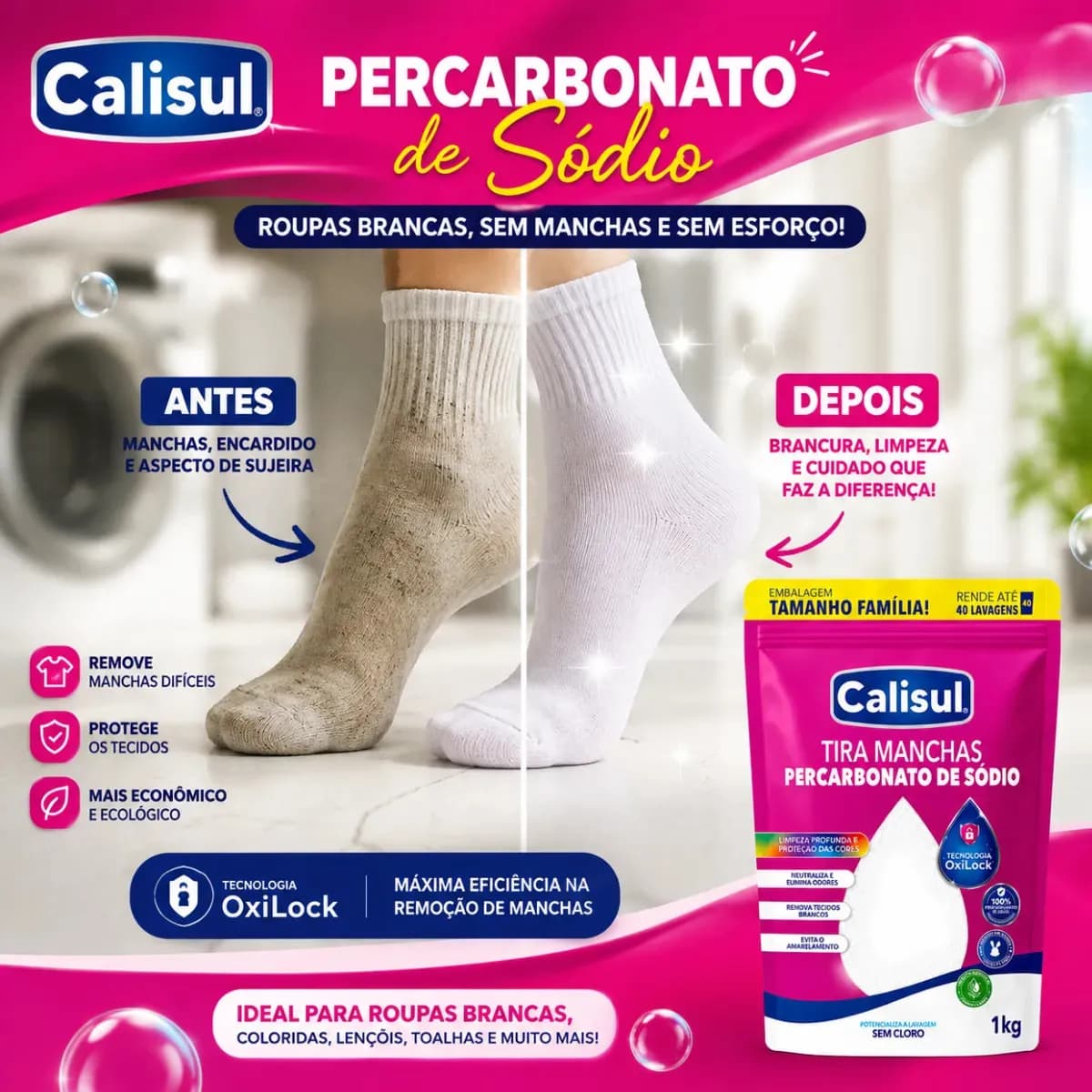 Percarbonato de Sódio: Para Que Serve, Como Usar e Se Realmente Funciona